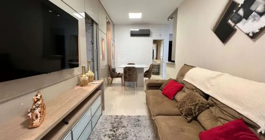 Apartamento mobiliado com 2 suítes e vista mar no José Menino em Santos-SP