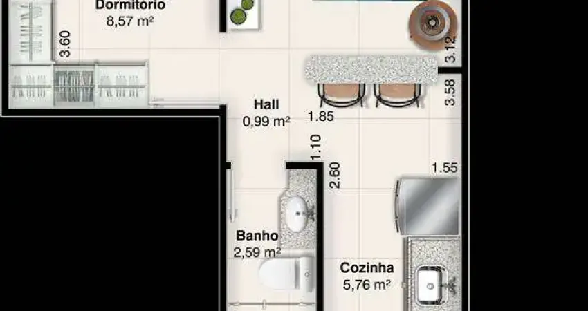 Casa com 1 quarto à venda na RUA ANTARTICA, 478, Vila Antártica, Praia Grande