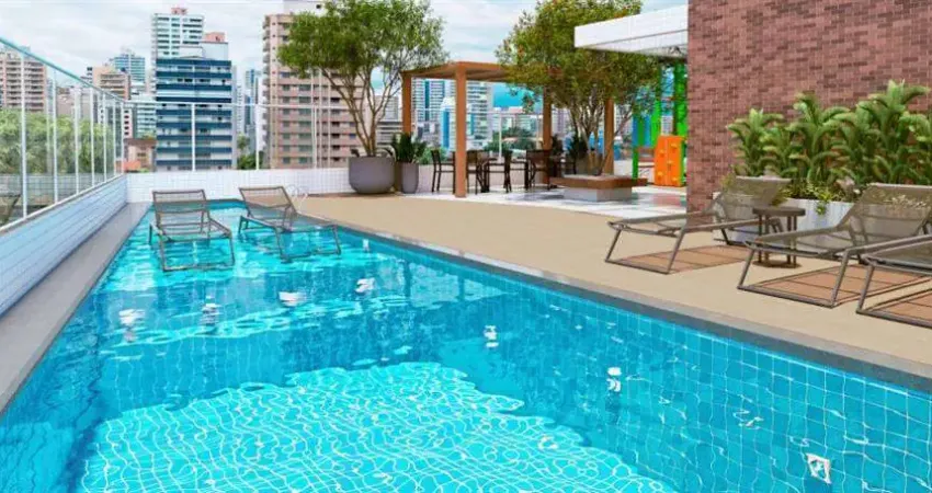 Apartamento com 2 quartos à venda na Rua Alberto Santos Dumont, 323, Guilhermina, Praia Grande