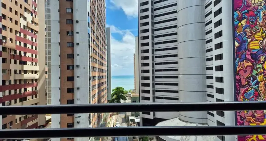 Flat com 1 quarto à venda na Avenida da Abolição, 3340, Meireles, Fortaleza