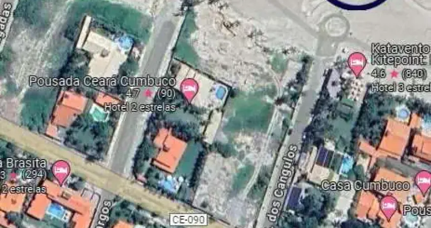 Terreno à venda na Avenida dos Coqueiros, 3189, Cumbuco, Caucaia
