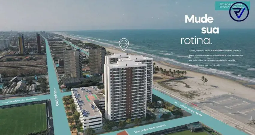 Apartamento com 2 quartos à venda na Avenida Clóvis Arrais Maia, 6450, Praia do Futuro, Fortaleza