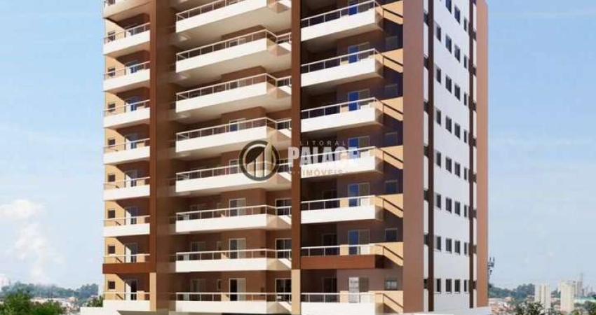 Apartamento com 2 dormitórios à venda, 65 m² por R$ 688.768,40 - Cidade Ocian - Praia Grande/SP