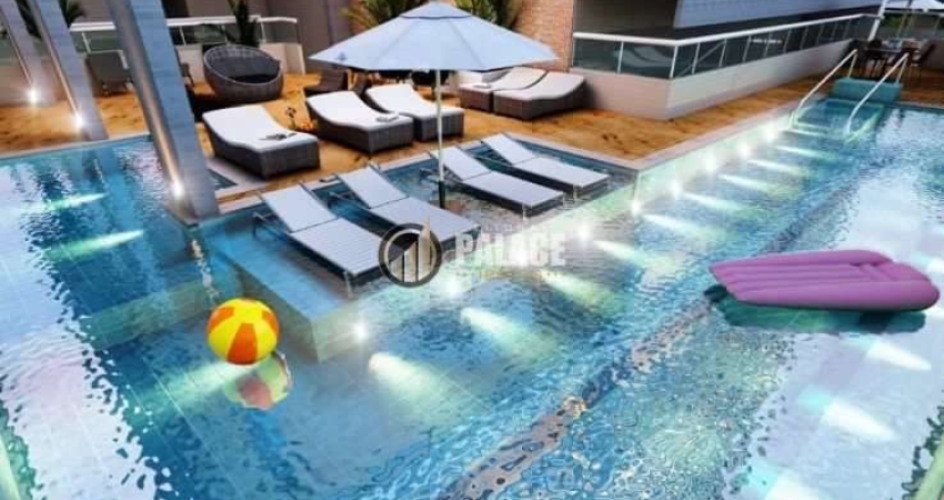 Apartamento com 2 dormitórios à venda, 76 m² por R$ 645.756,35 - Canto do Forte - Praia Grande/SP