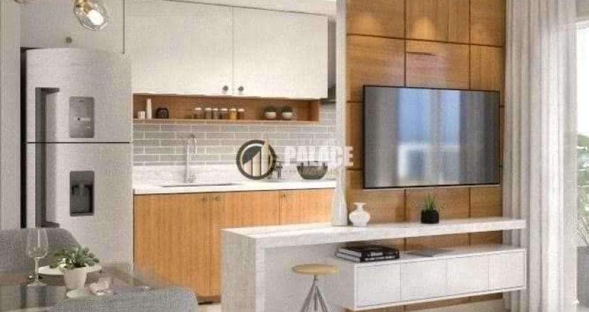Apartamento com 2 dormitórios à venda, 71 m² por R$ 499.000,00 - Vila Guilhermina - Praia Grande/SP