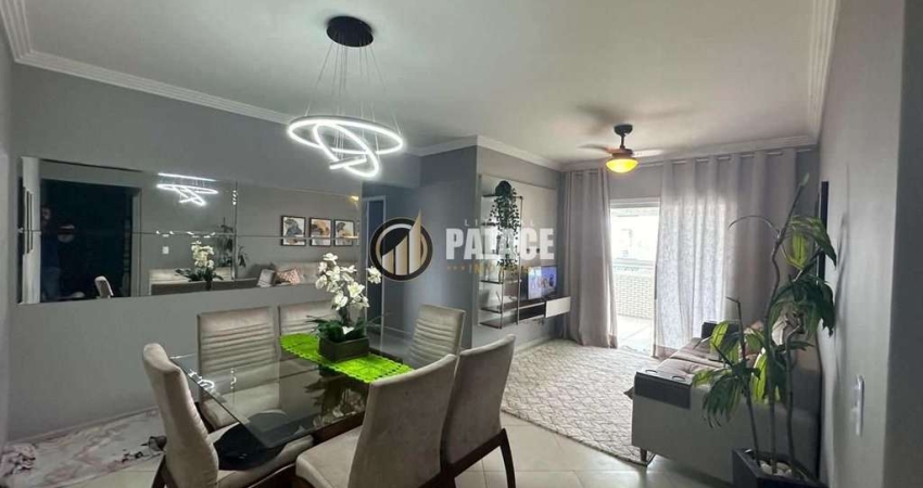 Apartamento com 3 dormitórios à venda, 101 m² por R$ 730.000,00 - Vila Guilhermina - Praia Grande/SP