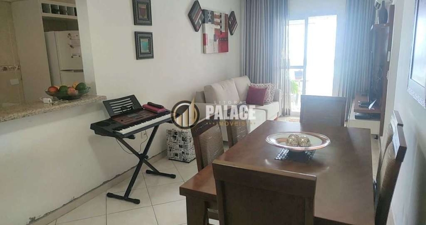 Apartamento com 2 dormitórios à venda, 73 m² por R$ 480.000,00 - Maracanã - Praia Grande/SP