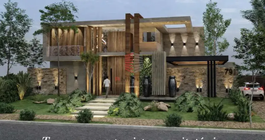 Terreno em condomínio fechado à venda na Av. Valdemar Fazio, 10, Royal Park, Ribeirão Preto