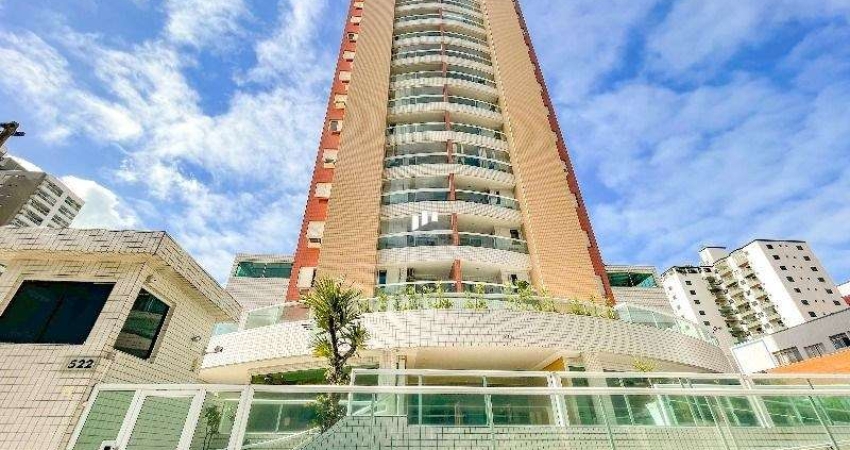 Apartamento de 3 dormitórios no Canto do Forte em Praia Grande SP.