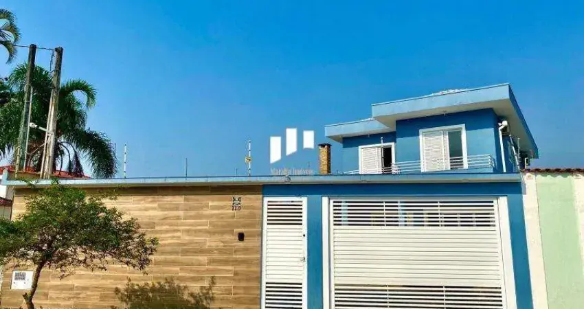 Sobrado alto padrão com piscina e 4 suítes em praia grande sp.