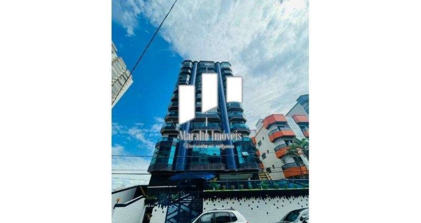 Apartamento com 3 dormitórios e 2 vagas de garagem na Guilhermina em Praia Grande SP.