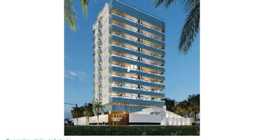 Apartamento à venda em praia grande-sp, bairro maracanã: 2 quartos, 1 banheiro, 1 vaga de garagem, 53,86 m² de área.