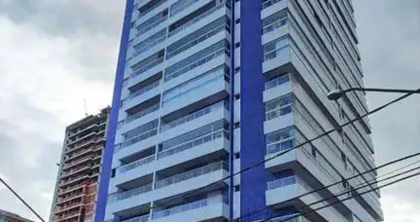 Apartamento 2 dormitórios com suíte e sacada gourmet na aviação em praia grande.