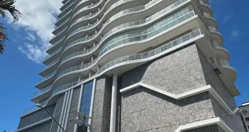 Apartamento novo com 3 dormitórios na guilhermina em praia grande.