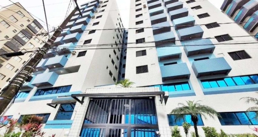 Apartamento à venda em Praia Grande-SP, bairro Aviação - 1 quarto, 1 sala, 1 banheiro, 1 vaga de garagem - 48,74 m².