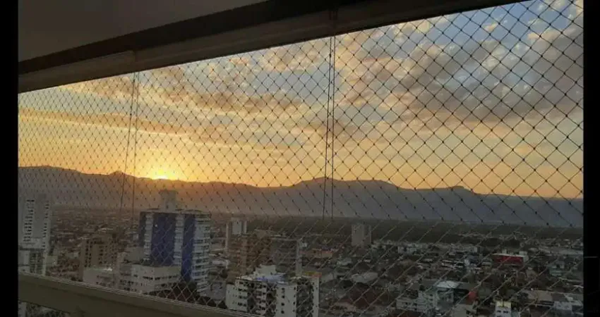 Apartamento à venda em praia grande-sp, bairro tupi: 2 quartos, 1 suíte, 1 sala, 2 banheiros, 1 vaga na garagem, 92m²