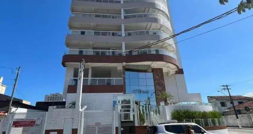 Apartamento de 2 dormitórios com vista lateral para o mar em praia grande sp
