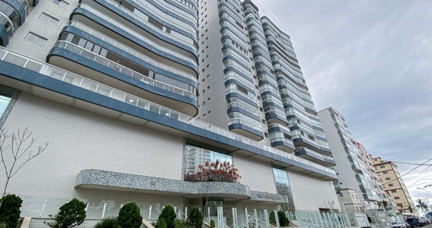 Apartamento à venda em Praia Grande-SP, bairro Ocian: 2 quartos, 1 suíte, 1 sala, 2 banheiros, 1 vaga, 82,88m².