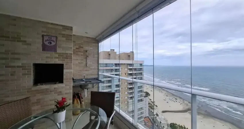 Apartamento à venda em Praia Grande-SP, bairro Mirim: 2 quartos, 1 suíte, 1 sala, 2 banheiros, 1 vaga de garagem, 69,37 m². Aproveite!