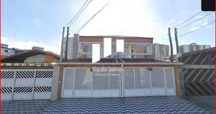 Lindo sobrado mobiliado com 3 dormitórios na guilhermina em praia grande sp.