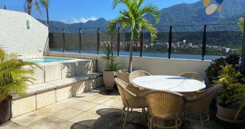 Cobertura com 4 dormitórios à venda, 280 m² por R$ 8.400.000,00 - Lagoa - Rio de Janeiro/RJ