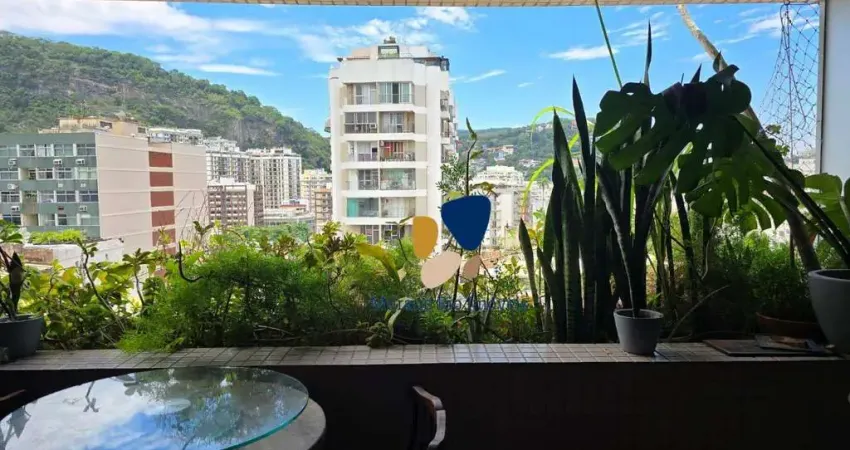 Cobertura com 3 dormitórios à venda, 177 m² por r$ 2.250.000,00 - botafogo - rio de janeiro/rj
