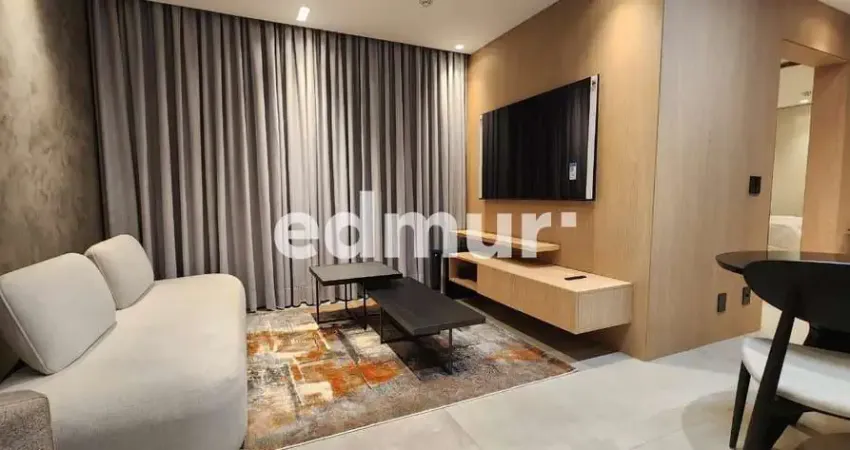 Flat com 1 quarto à venda no Centro, Santo André