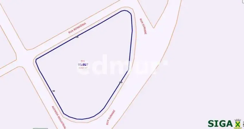 Terreno comercial para alugar no Campestre, Santo André