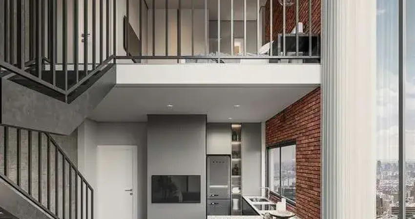 Studio Duplex à venda no Centro de Curitiba