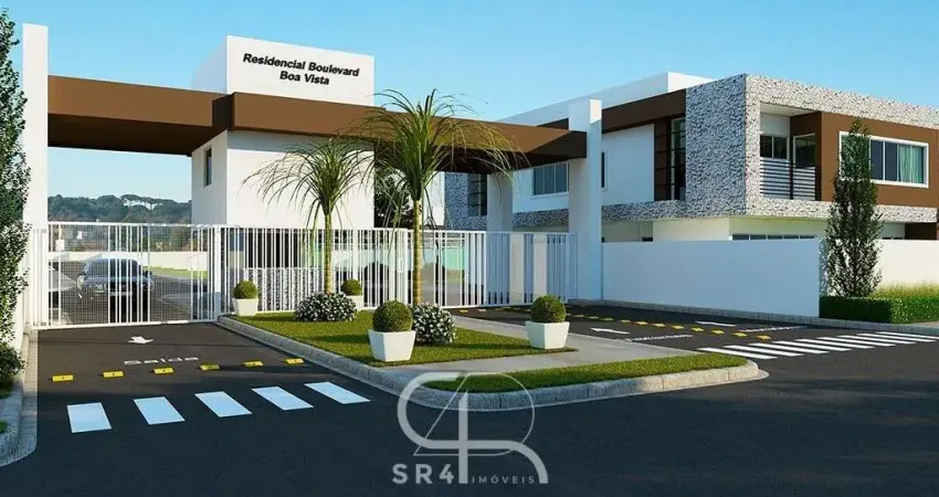 Terreno em condomínio fechado à venda na Rua Fernando de Noronha, 2590, Santa Cândida, Curitiba