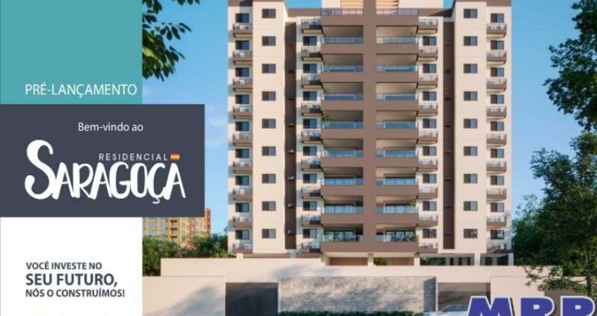 Residencial Saragoça. Lançamento em Caraguatatuba. Apartamentos de 3 dormitórios.