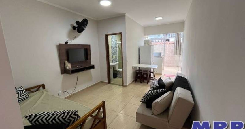 Aluguel de apartamento na Praia do Sape em Ubatuba-SP: 1 quarto, sala, banheiro, garagem e 31m² de área!