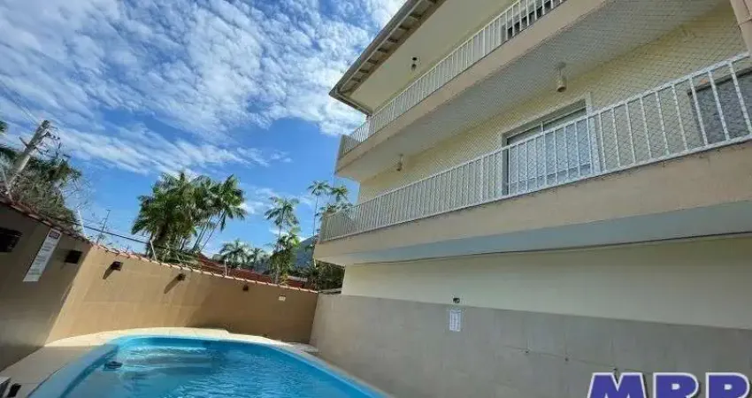 Apartamento à venda na praia da lagoinha em ubatuba. condomínio com piscina. 2 quartos