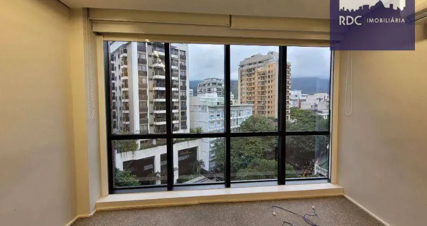 Sala para alugar, 142 m² por r$ 57.042,43/mês - leblon - rio de janeiro/rj