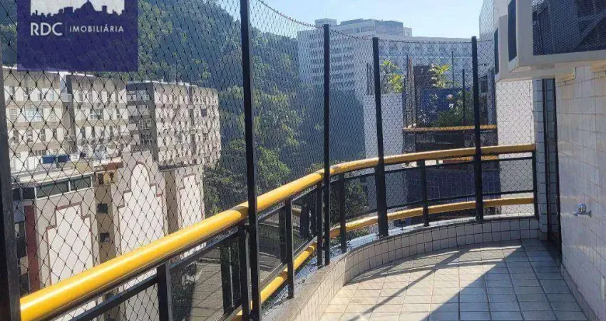 Apartamento para alugar, 110 m² por r$ 9.488,00/mês - botafogo - rio de janeiro/rj