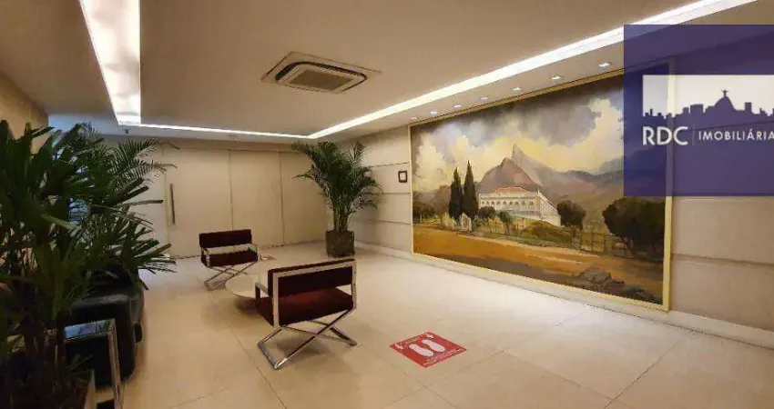 Sala à venda, 98 m² por r$ 1.274.000,00 - botafogo - rio de janeiro/rj