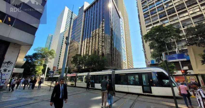 Sala para alugar, 581 m² por r$ 35.557,20/mês - centro - rio de janeiro/rj