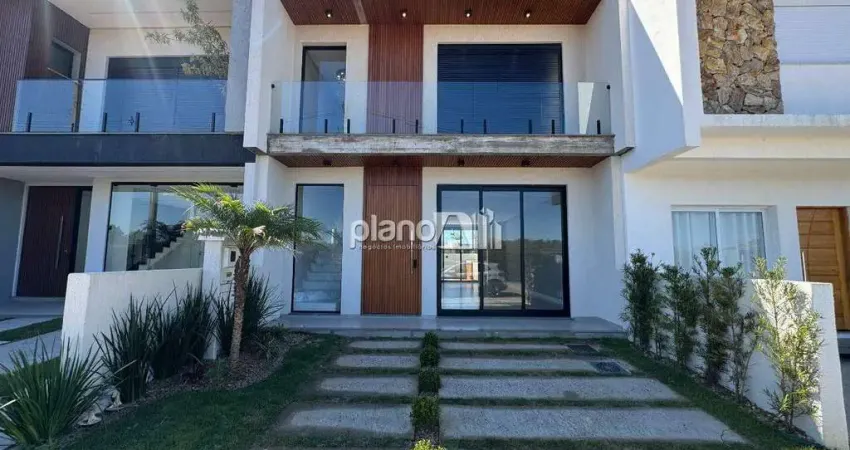 Casa em condomínio central square à venda, com 141m², 3 quartos 1 suíte - centro - gravataí / rs por r$ 1.090.000,00