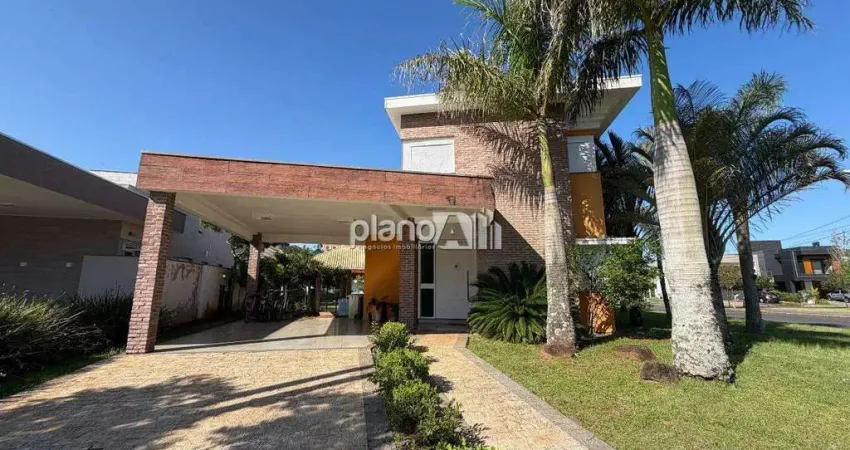 Casa em condomínio alphaville gravataí à venda, com 306,59m², 3 quartos 3 suítes - são vicente - alphaville - gravataí / rs por r$ 3.250.000,00