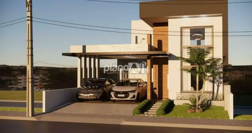 Casa em condomínio villa lucchesi - di firenze à venda, com 134,36m², 3 quartos 1 suíte - loteamento jardim timbaúva - gravataí / rs por r$ 990.000,00