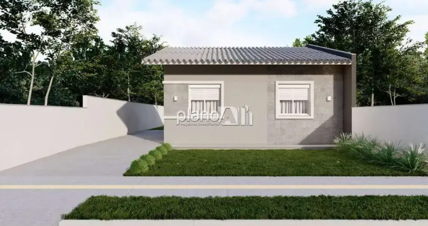 Casa à venda, com 59m², 2 quartos - morada do vale ii - gravataí / rs por r$ 399.000,00