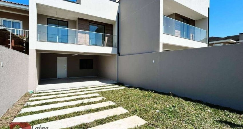 Sobrado com 3 dormitórios à venda, 151 m² por R$ 790.000,00 - Vila Bancaria - Campo Largo/PR