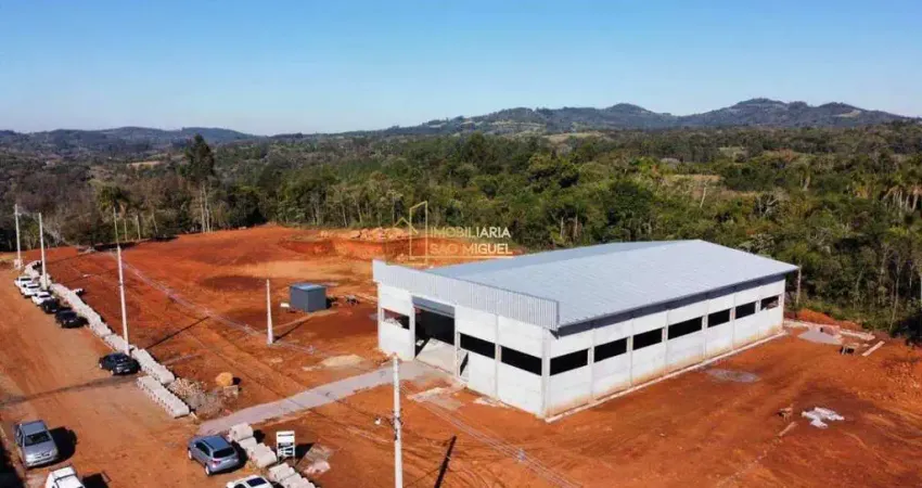 PAVILHÃO COMERCIAL NOVO DISPONÍVEL PARA LOCAÇÃO – PARQUE INDUSTRIAL DE DOIS IRMÃOS