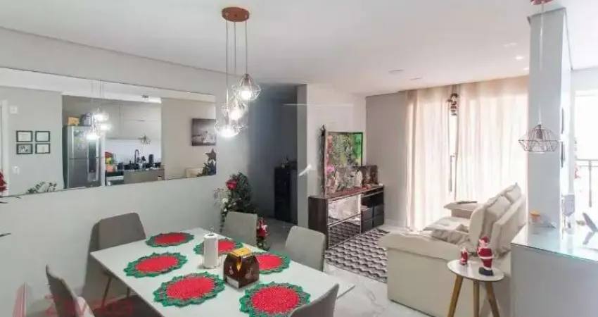 Apartamento à venda na Vila Guilherme,com 3 quartos, 1 suíte, 3 salas, 2 banheiros, 2 vagas, 79m²