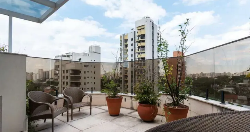 Cobertura com 3 quartos à venda na Avenida Chibarás, 802, Moema, São Paulo