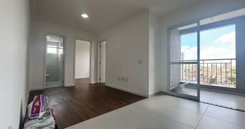 Apartamento para locação na Vila Gustavo, 2 quartos, 2 salas, 1 banheiro, 1 vaga de garagem - 43,00 m².
