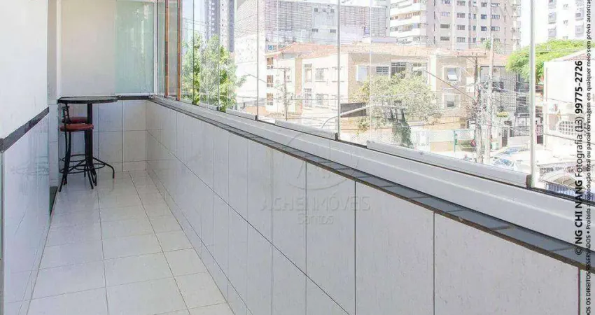 Apartamento com 3 quartos à venda no Embaré, Santos