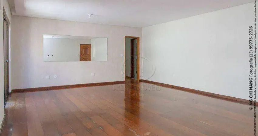 Apartamento com 3 quartos para alugar no Boqueirão, Santos