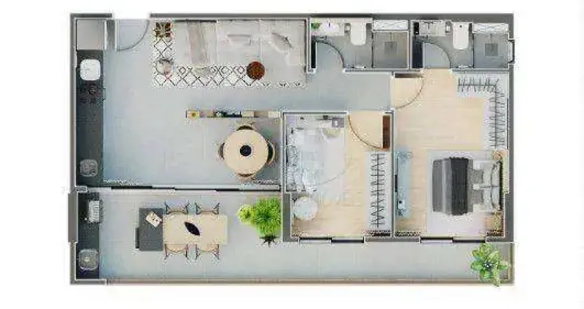 Apartamento com 2 quartos à venda no Ponta da Praia, Santos