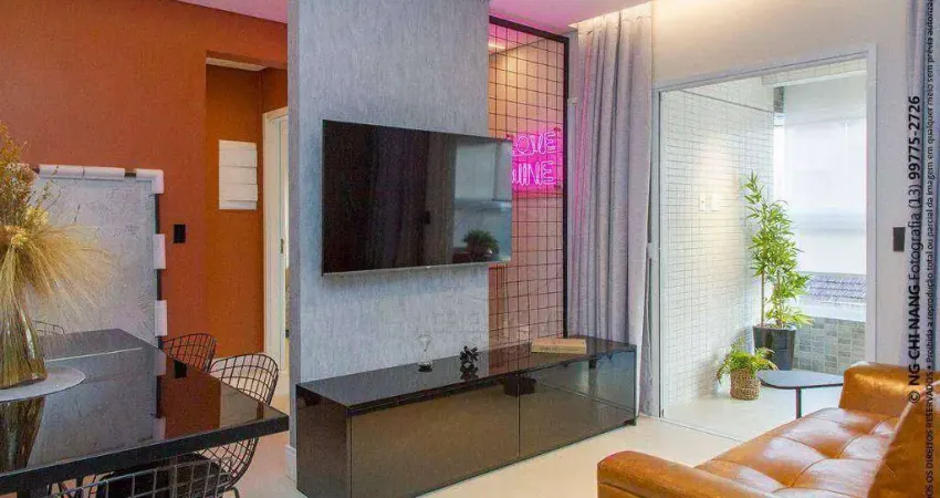 Apartamento à venda no Boqueirão em Santos